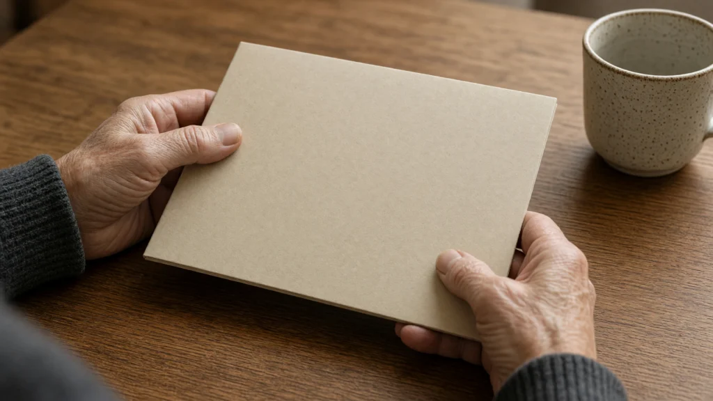 Mains agees tenant une pochette de documents